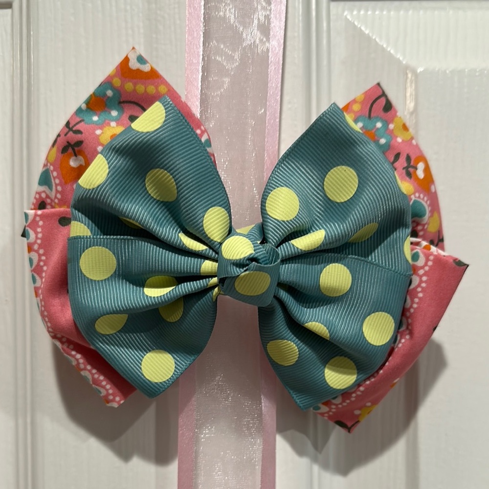 Matilda Jane Polka Dot Bow Hair Accessory